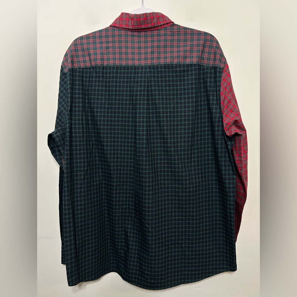New! Vineyard Vines Tartan Plaid Poplin Button Down Whale Shirt Mens Size Large - Picture 8 of 9